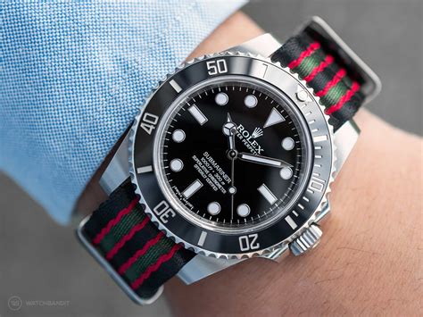 rolex submariner navy issue|rolex submariner with nato strap.